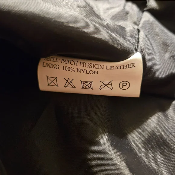 Roberto Amee | Men's Leather Vest XL Black - Picture 7 of 13